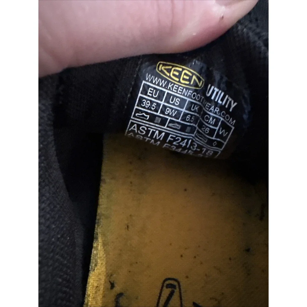 KEEN Utility Sparta 2 Low Height Alloy Toe Industrial Work Shoe Black Women's 9
